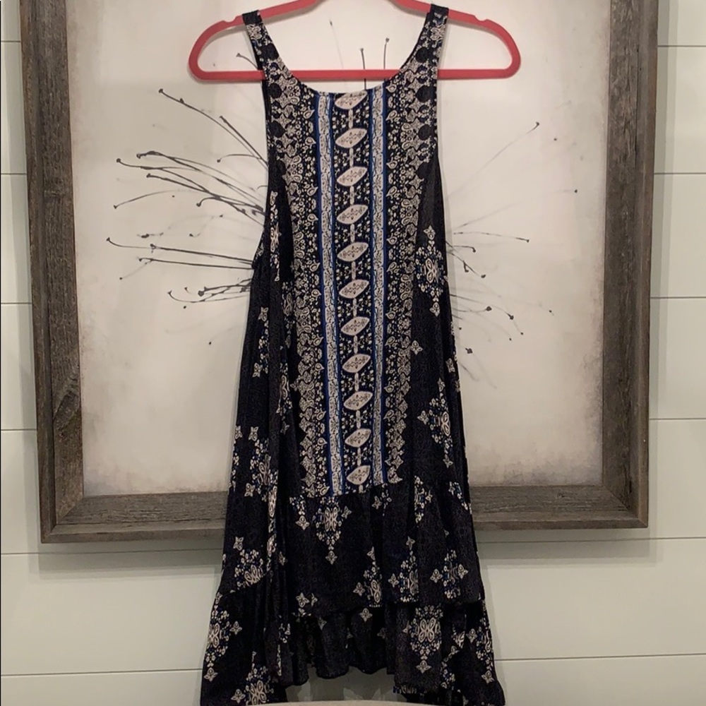 free people patterned dress